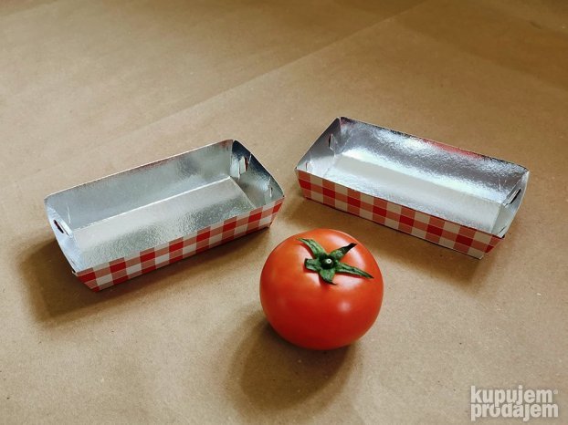 Kutije i omotni/masni papir za burgere/sendviče/brzu hranu