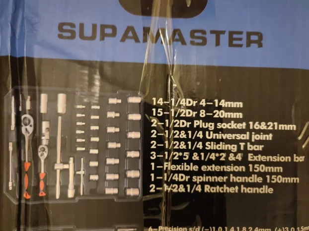 Set Alata u Koferu SUP AMASTER 699 Brzi dostupno!