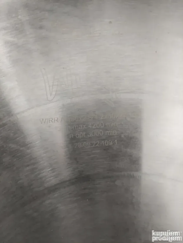 Kružna testera za drvo, za uzdužno rezanje fi450