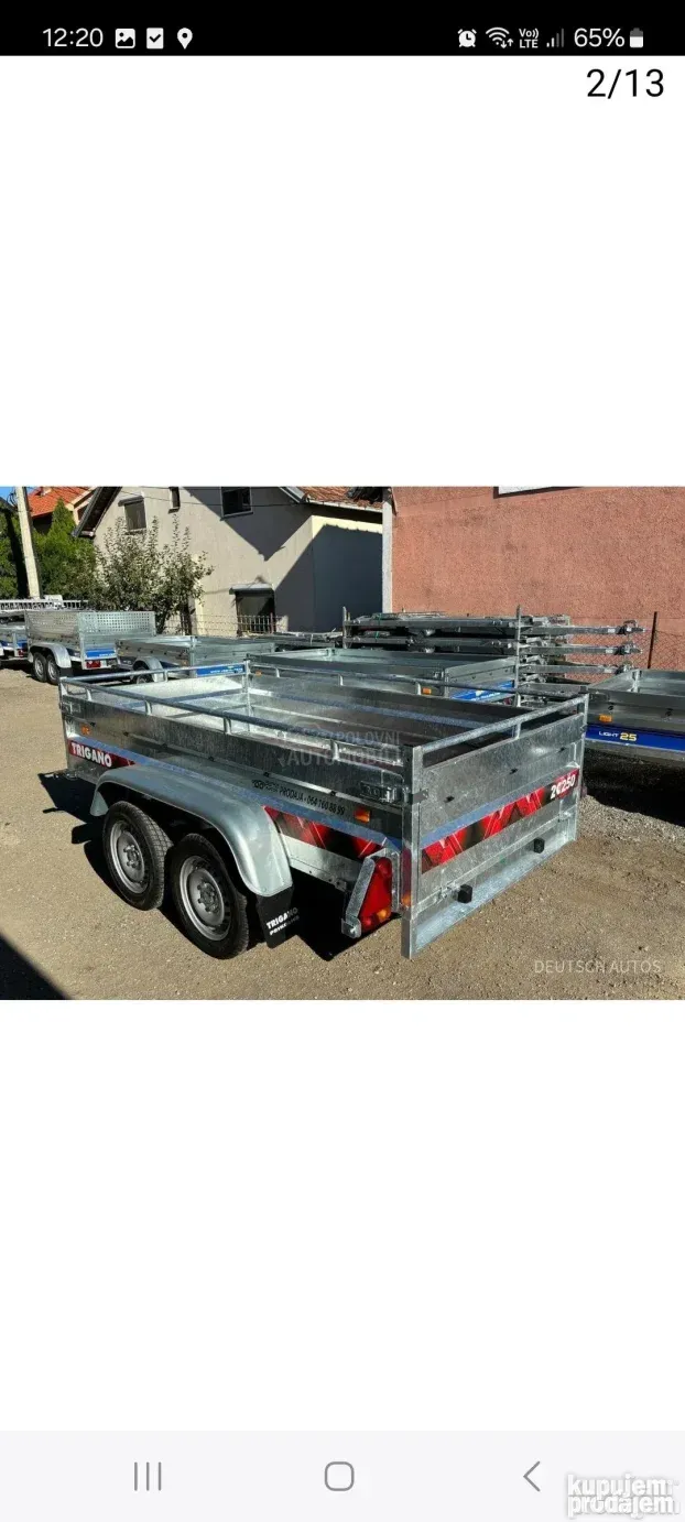 Prikolica TRIGANO 2C250