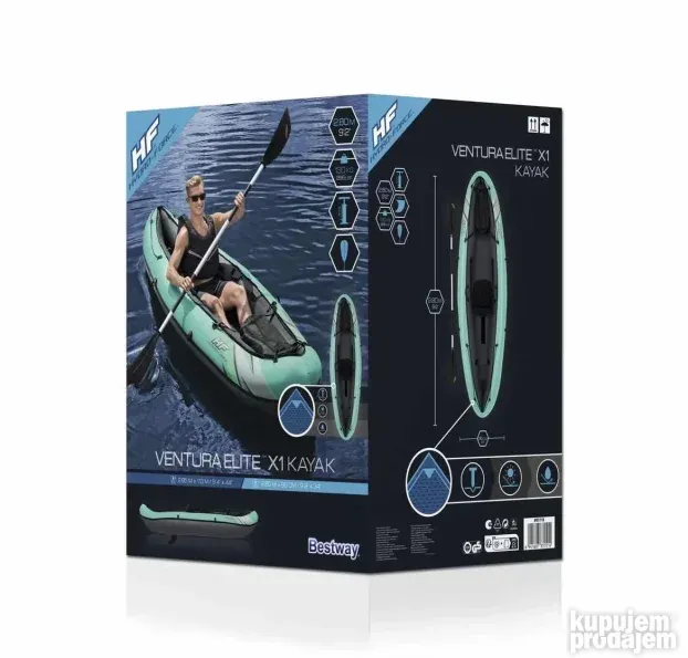 Bestway kajak VENTURA ELITE X1 280 cm