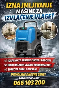 Masina Za Izvlacenje Vlage