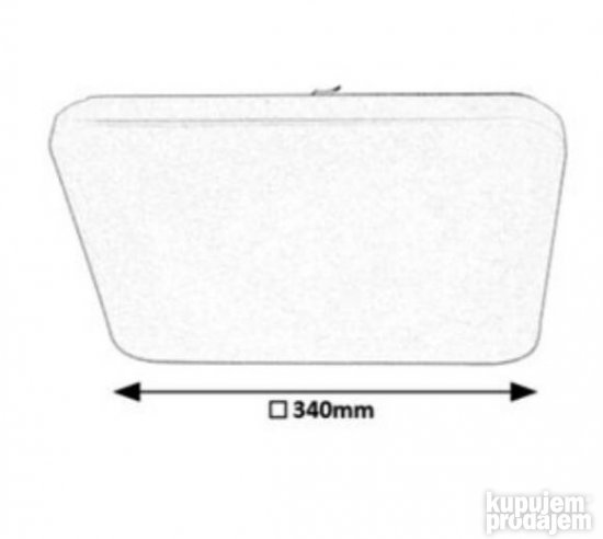 Led plafonjera Emmet 16w Rabalux