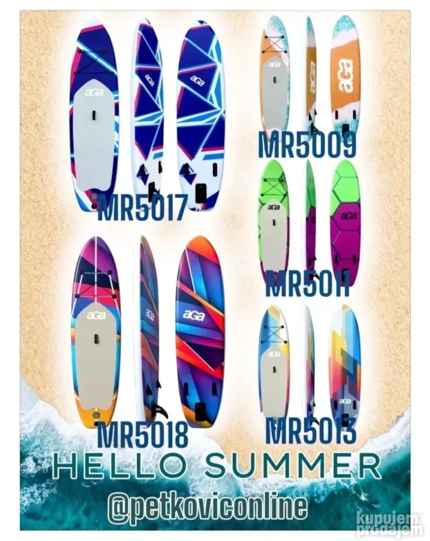 Sup surf daska - AGA BREND Ful oprema!