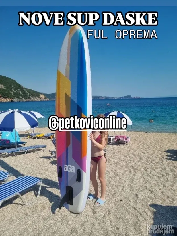 Sup surf daska - AGA BREND Ful oprema!