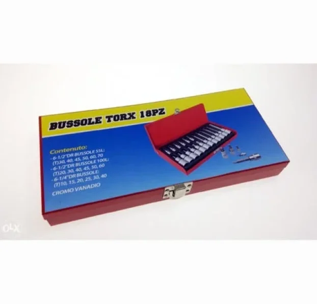 NOVO! Alat Set Torex 18 Kom Odvijaca U Metalnom Koferu