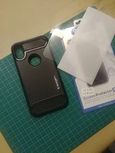 iPhone X/XS Silikonska Futrola i Staklo