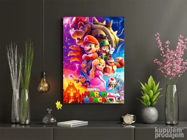 Super Mario - Slika za deciju sobu
