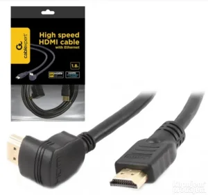 HDMI kabl 4K UHD, Ethernet, konektor pod uglom 90 step 1,8m