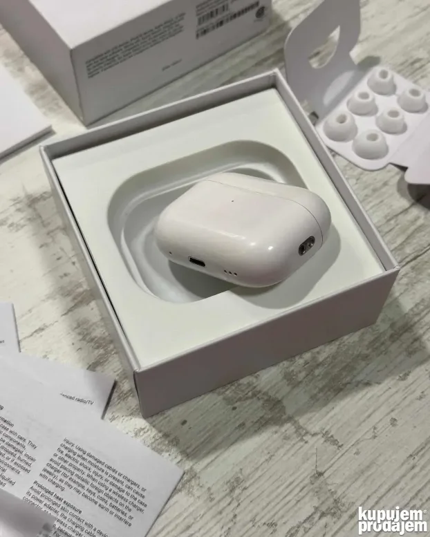 Apple AirPods Pro 3gen / Air Pods 2, 3, 4 / 2 pro crni petak