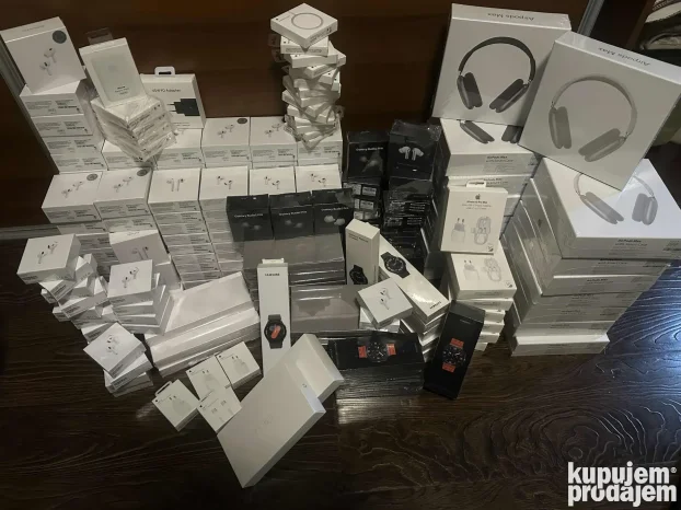 Apple AirPods Pro 3gen / Air Pods 2, 3, 4 / 2 pro crni petak