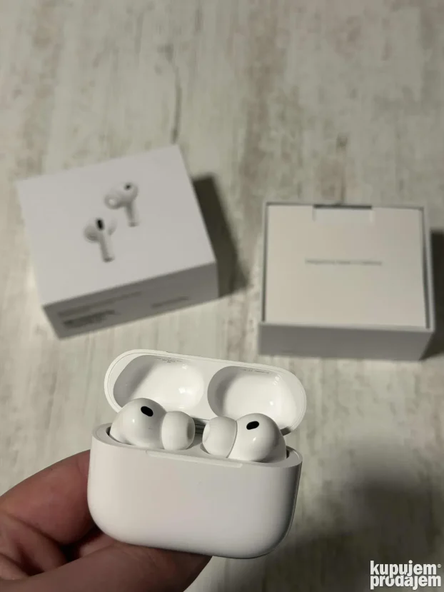 Apple AirPods Pro 3gen / Air Pods 2, 3, 4 / 2 pro crni petak