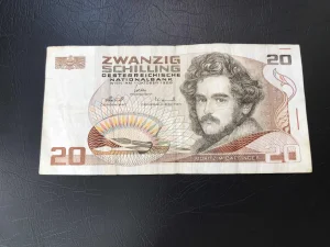 Austrija 20 šilinga.1988.