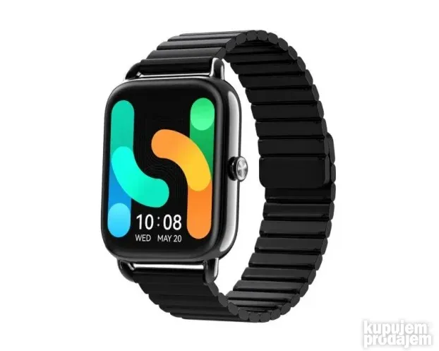 XIAOMI Haylou RS4 Plus pametni sat LS11 crni + narukvica