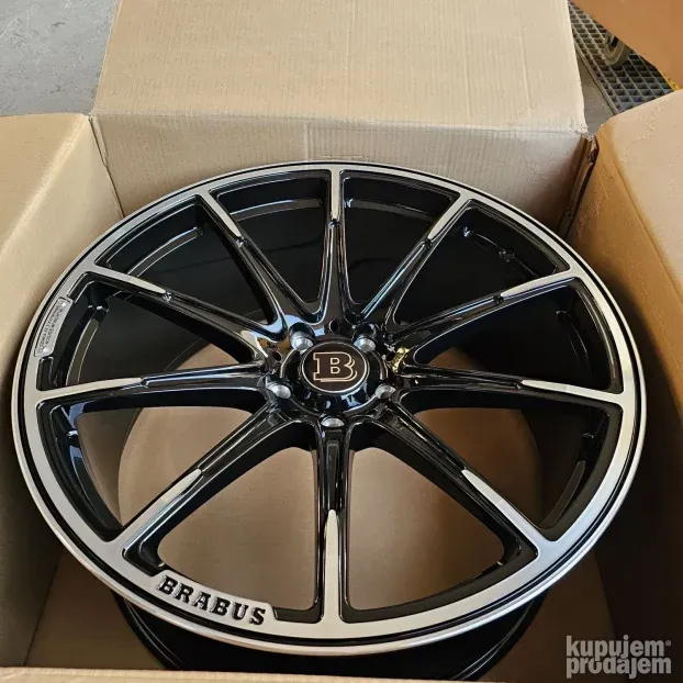 nove alu felne 23" brabus 5x130 g klasa
