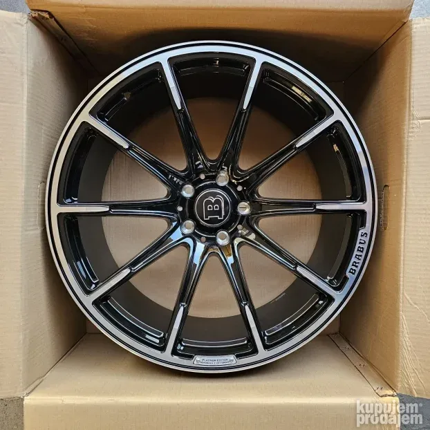 nove alu felne 23" brabus 5x130 g klasa