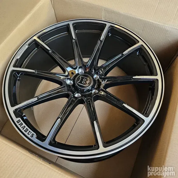 nove alu felne 23" brabus 5x130 g klasa