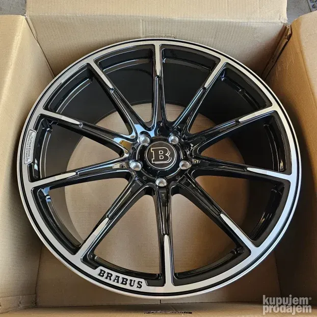 nove alu felne 23" brabus 5x130 g klasa