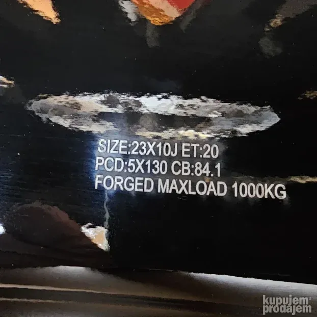 nove alu felne 23" brabus 5x130 g klasa