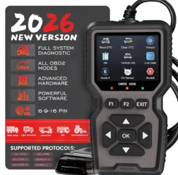 Univerzalna OBD II Auto dijagnostika OBD2 V519 NOVO