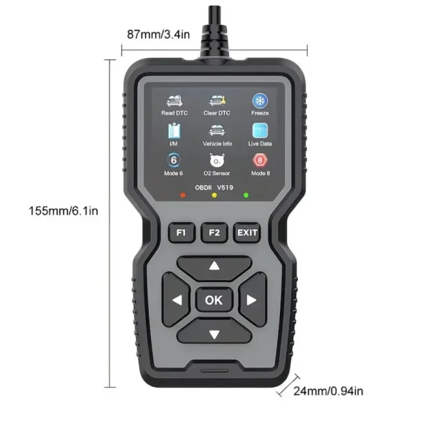 Univerzalna OBD II Auto dijagnostika OBD2 V519 NOVO