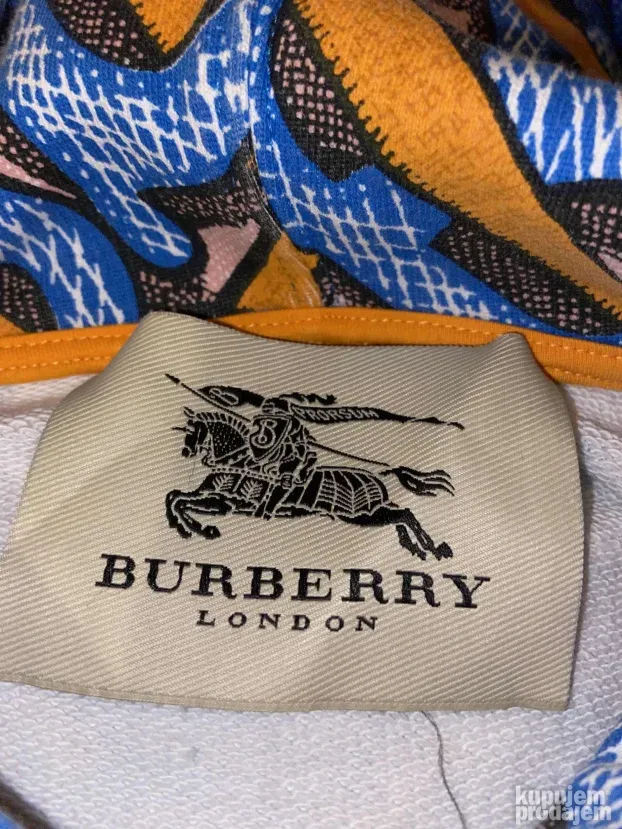 Burberry London muski dukser sa kapuljacom Original