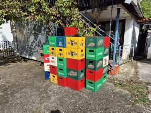 Pvc gajba za pivo ambalaza