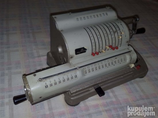 Stara Racunska Masina - M.J.Rooy 1955