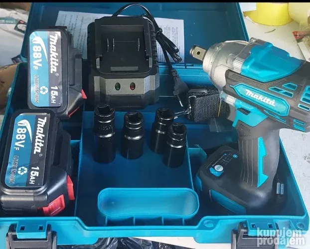 Makita Udarni odvijac 5000 Testera Trimer 4300 Brusilica6000