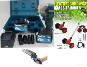 Makita Udarni odvijac 5000 Testera Trimer 4300 Brusilica6000
