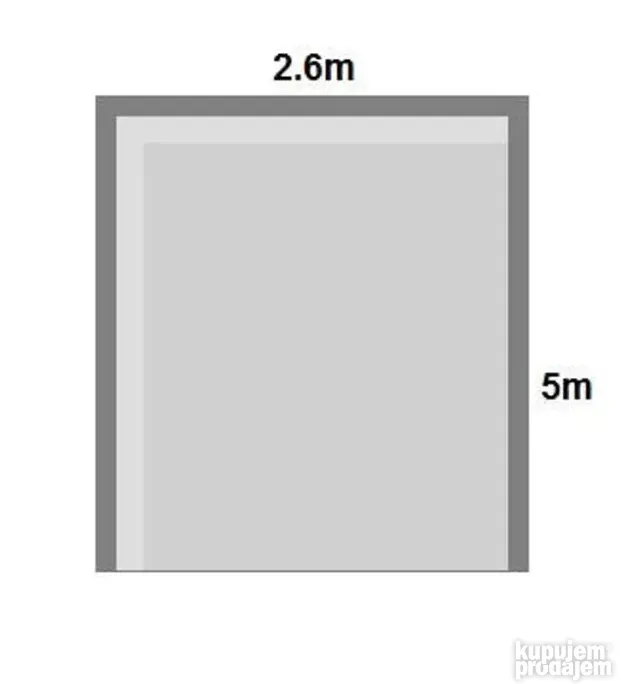 Garažno mesto u izgradnji na Salajci - 11m2