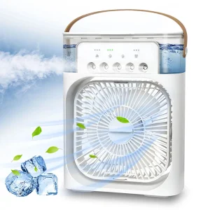 Prenosiva klima Mini ventilator sa RGB svetlom