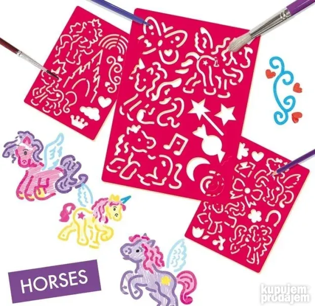 Magični Svetleći Set Za Crtanje U Koloru