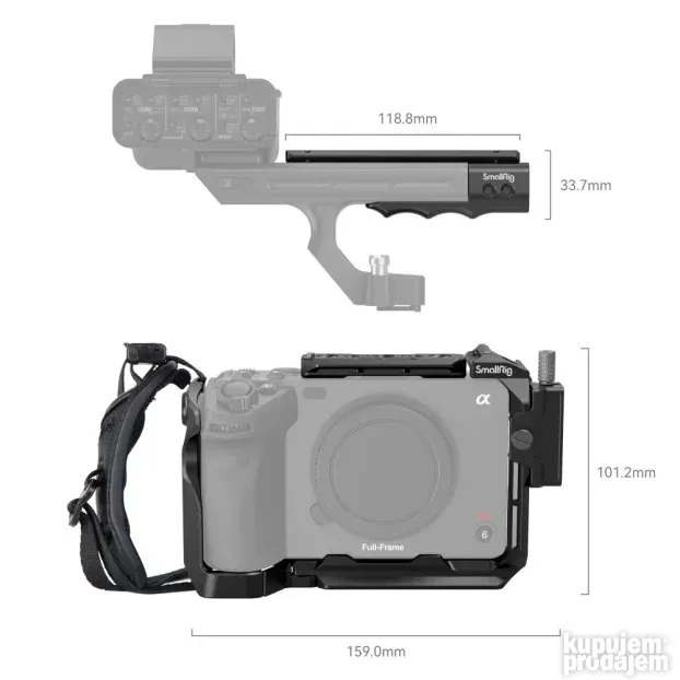 SmallRig Handheld Cage Kit za Sony FX30 / FX3 4184
