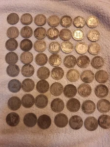Pfennig 1875-1915 Lot 220 komada German Empire