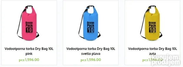 Vodootporne torbe i futrole