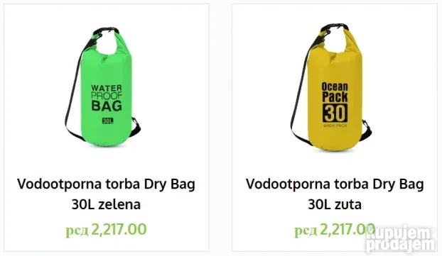 Vodootporne torbe i futrole