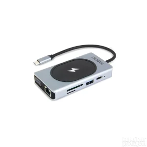Dictota D32059 USB-C 10-in-1 Charging Hub 4K PD 100W