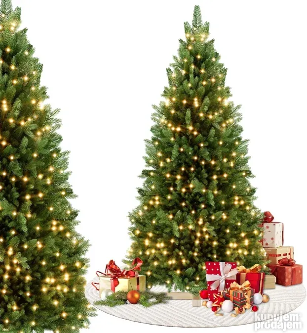 Novogodišnja jelka 210cm LED svetla