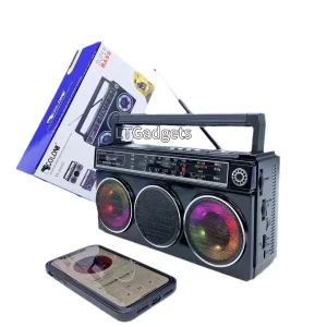 Retro Radio Bass  Zvuk Koji Lupa i Svetla Koja Prave Zurku