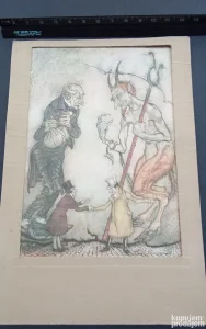 stara fotografija crtez