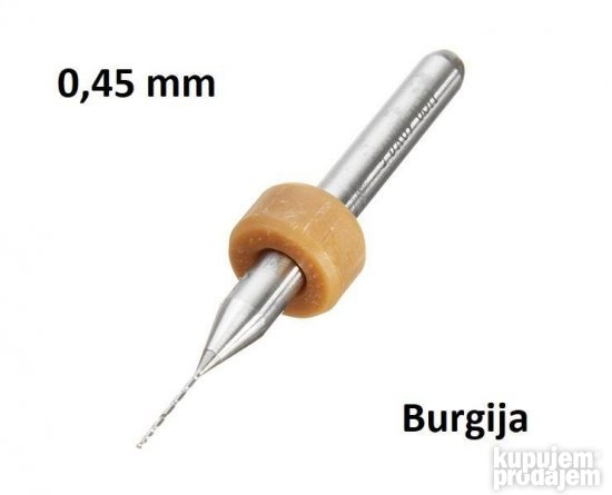 Burgija 0.45mm - Mikro burgija - 1 komad