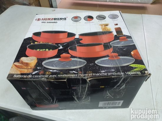 Komplet Posudja- Kuhinjski Set za Kuvanje - Herzberg