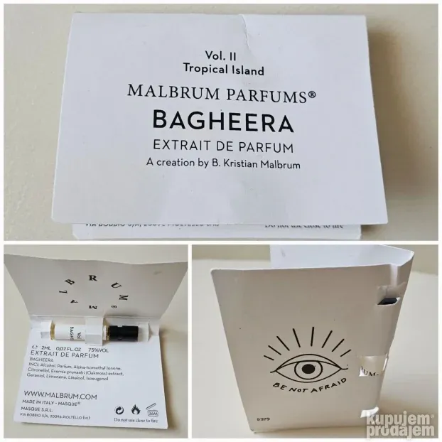 Malbrum Parfums Bagheera original tester