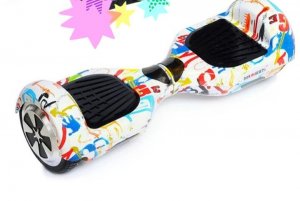 Hoverboard 6.5inch-Beli šareni Hoverboard 6.5inch