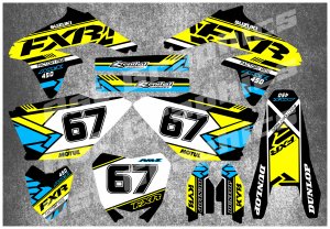 Suzuki RMZ nalepnice