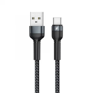 USB kabel Remax Jany Aluminium Alloy Braided RC-124a 2.4A