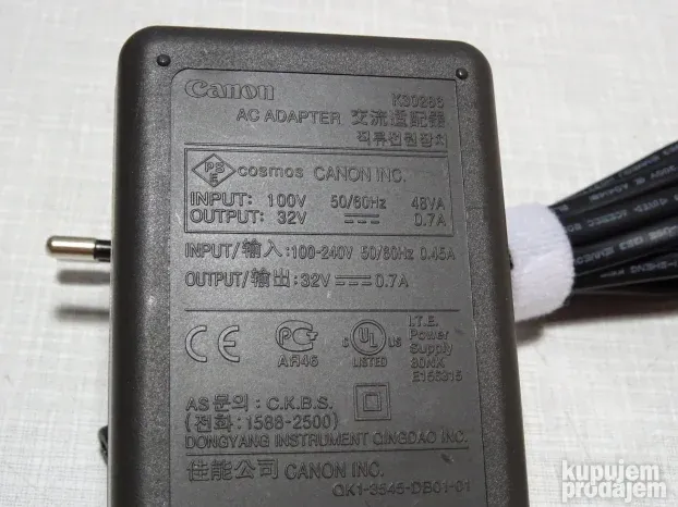 Ispravljač adapter ORIGINAL CANON K30286 32V za skener 8800F