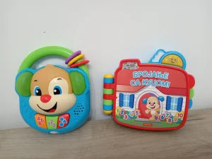 Fisher Price knjiga i plejer