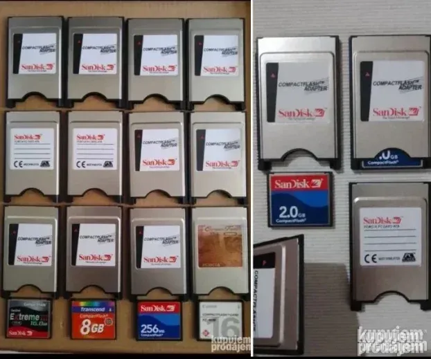 Compact Flash kartice za fotoaparate - Nove i Polovne -